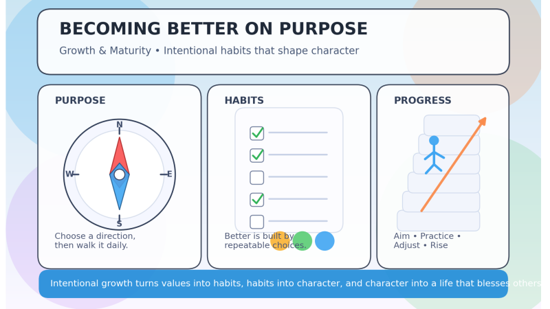 Becoming Better on Purpose