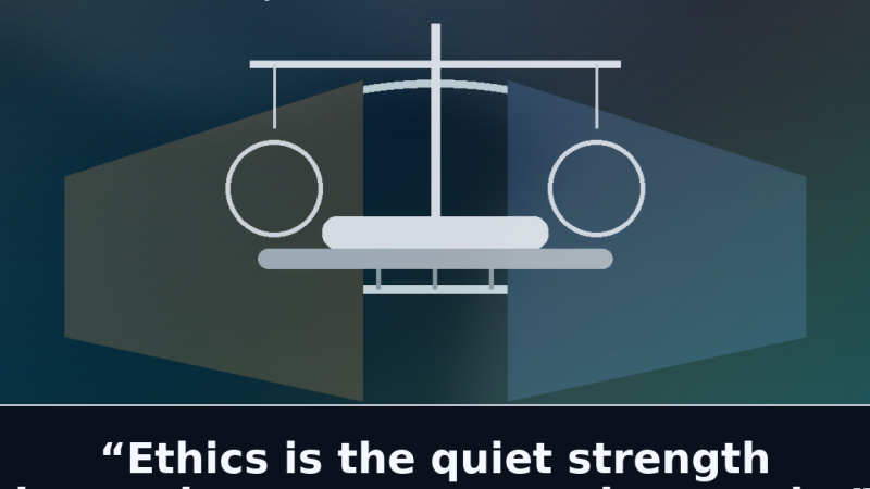 Ethical Governance In a Divided Nation