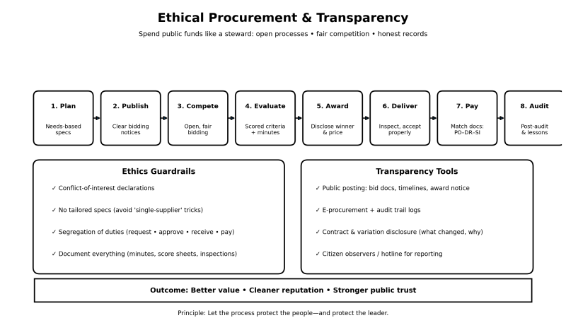 Ethical Procurement and Transparency