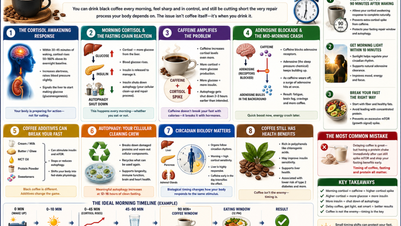 Why Coffee May Not Be Ideal Immediately After Waking